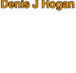 Hogan Denis J - Builders Byron Bay