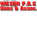 Wilson P D C Sons  Associates