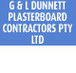 G  L Dunnett Plasterboard Contractors Pty Ltd